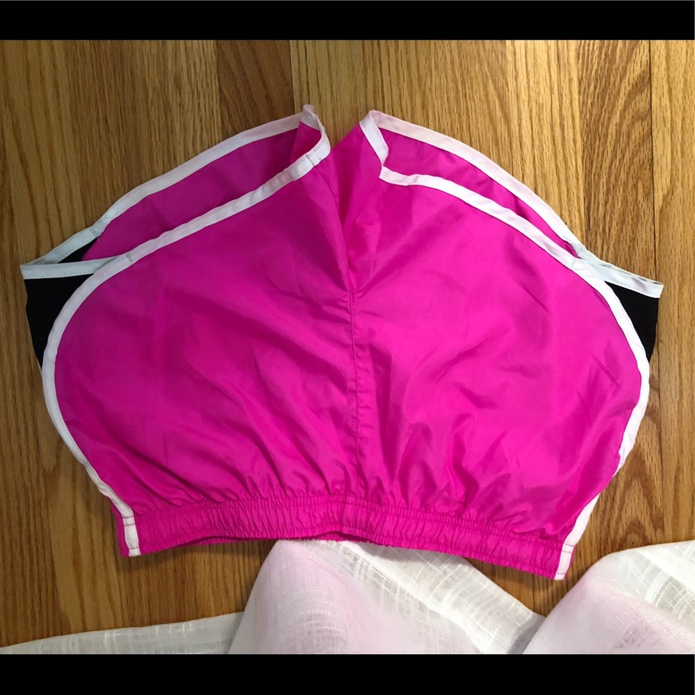 Pink running shorts women’s